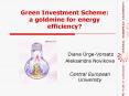 Green Investment Scheme: a goldmine for energy efficiency? PowerPoint PPT Presentation