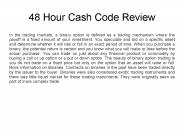 48 Hour Cash Code System Review