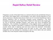 Rapid Reflux Relief 101 Review