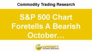 S&P 500 Chart Foretells A Bearish October…