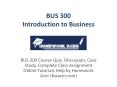 BUS 300 Introduction to Business Assignment Homework Help-1 PowerPoint PPT Presentation