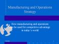 Manufacturing%20and%20Operations%20Strategy PowerPoint PPT Presentation