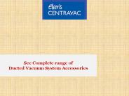 Ducted Vacuum Accessories