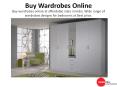 Buy Wardrobe Furniture Online in India at Housefull.co.in