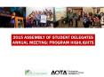 2015 ASSEMBLY OF STUDENT DELEGATES ANNUAL MEETING: PROGRAM HIGHLIGHTS PowerPoint PPT Presentation