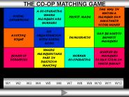 THE CO-OP MATCHING GAME