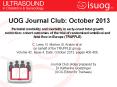 UOG Journal Club: October 2013 PowerPoint PPT Presentation