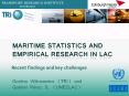 Maritime Statistics and Empirical Research in LAC PowerPoint PPT Presentation
