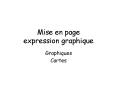 Mise en page expression graphique PowerPoint PPT Presentation