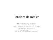Tensions de m