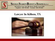 Lawyer In Killeen, TX