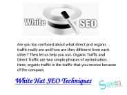 White Hat SEO Techniques