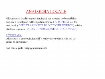 Nessun titolo diapositiva