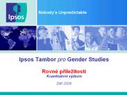 Ipsos Tambor pro Gender Studies Rovn