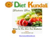 Diabetes treatment