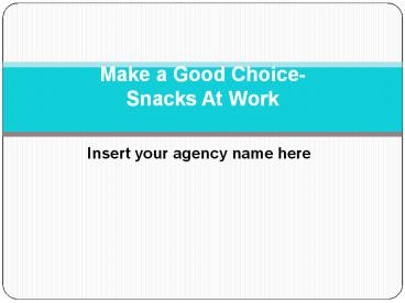 Insert your agency name here