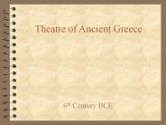 Theatre of Ancient Greece