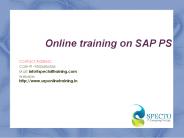 sap ps online training in usa