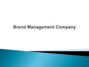 Brand Management Company