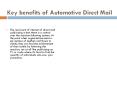 Automotive Direct Mails PowerPoint PPT Presentation