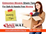 Edmonton Movers Share Tips For Safe & Hassle Free Moving
