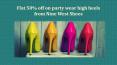 Flat 50% off on party wear high heels from Nine West Shoes PowerPoint PPT Presentation