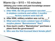 Utilizing your notes and past knowledge answer the following questions: