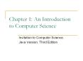 Chapter 1: An Introduction to Computer Science PowerPoint PPT Presentation