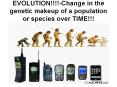 EVOLUTION!!!!-Change in the genetic makeup of a population or species over TIME!!! PowerPoint PPT Presentation