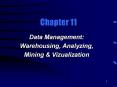 Data Management: Warehousing, Analyzing, Mining PowerPoint PPT Presentation