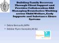 Building Family Recovery Through Client Support and Provider Collaboration AKA Managing Boundaries: Working across Child Welfare, Early Supports and Substance Abuse Systems PowerPoint PPT Presentation