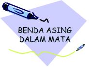 BENDA ASING DALAM MATA