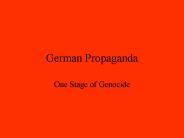 German Propaganda