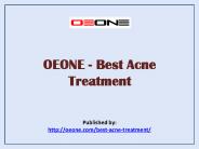 Best Acne Treatment