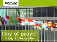 Day of prayer Friday 25 September