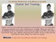 Cluster Set Training - Cluster Workout for Muscle Gains PowerPoint PPT Presentation