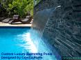 Custom Luxury Swimming Pools Designed by Crystal Pools