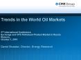 Trends in the World Oil Markets  2nd International Conference Exchange and OTC Petroleum Product Market in Russia Moscow, October 1, 2010  Daniel Brusstar, Director, Energy Research PowerPoint PPT Presentation