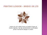 Printing London