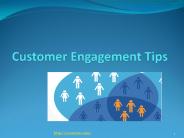 Customer Engagement Tips