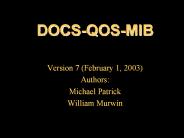 DOCS-QOS-MIB