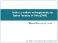 Industry outlook and opportunity in Spices Industry in India [2015] PowerPoint PPT Presentation