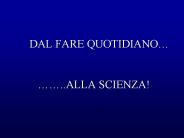 DAL FARE QUOTIDIANO
