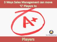 3 Ways Sales Management can move