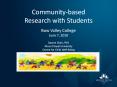Community-based Research with Students PowerPoint PPT Presentation