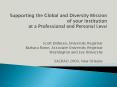 Supporting%20the%20Global%20and%20Diversity%20Mission%20of%20your%20Institution%20at%20a%20Professional%20and%20Personal%20Level PowerPoint PPT Presentation