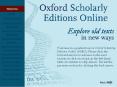 Welcome to a guided tour of Oxford Scholarly Editions Online (OSEO). Please click the forward arrows to advance to the next section or click on a topic in the left-hand table of contents to skip ahead. Revisit the previous section by clicking the back PowerPoint PPT Presentation