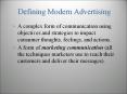 Defining%20Modern%20Advertising PowerPoint PPT Presentation