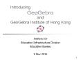 and GeoGebra Institute of Hong Kong PowerPoint PPT Presentation