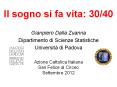 Il sogno si fa vita: 30/40 PowerPoint PPT Presentation